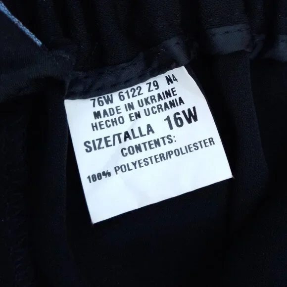 Maggie Barnes dress career pants sz 16W - Picture 3 of 11